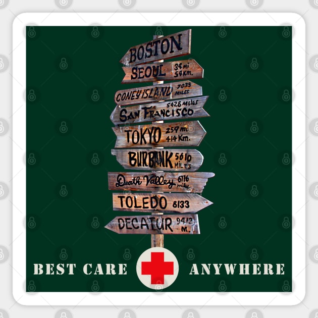 Best Care Anywhere in Korea Sticker by Alema Art